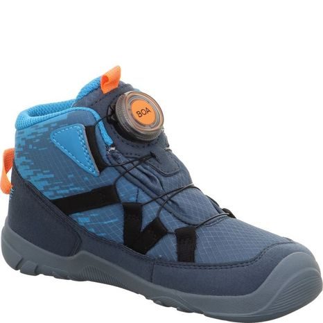 CHLAPECKÁ CELOROČNÍ OBUV  SUPERFIT BAREFIT TRACE GTX BLUE/TURQUOISE 1-006040-8000