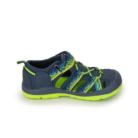 CHLAPECKÉ SANDÁLY BUGGA TIKI DARK BLUE/GREEN - TMAVĚ MODRÉ
