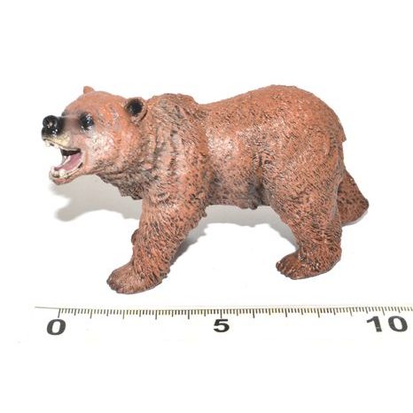 C - Figurka Medvěd hnědý 11 cm, Atlas, W101887