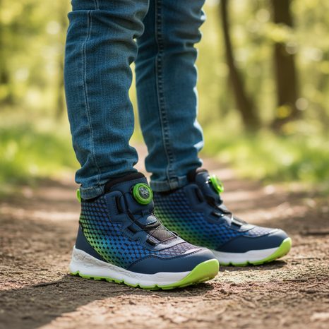 DETSKÁ CELOROČNÁ OBUV FREE RIDE GTX BOA, SUPERFIT, 1-000563-8000, MODRÁ