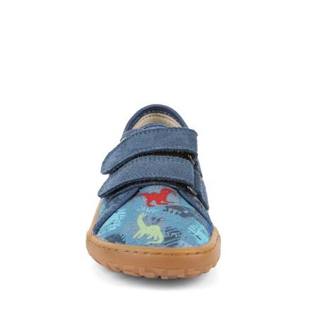 CHLAPČENSKÉ PLÁTENÉ BAREFOOT TENISKY CANVAS DARK DENIM FRODDO G1700440-15