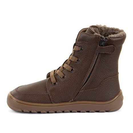 DETSKÉ ZIMNÉ BAREFOOT TOPÁNKY UP TEX CORE BROWN FRODDO G3160260-1