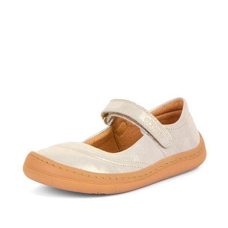 DÍVČÍ BAREFOOT BALERÍNY MARY J GOLD SHINE FRODDO G3140184-5 ZLATÁ