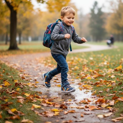 PANTOFI SPORT PENTRU COPII SUPERFIT COOPER GTX BLUE/ORANGE 1-006413-8000