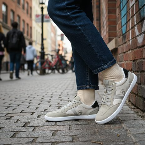 DETSKÉ BAREFOOT VYCHÁDZKOVÉ TOPÁNKY CALPE JUNIOR BEIGE JOMA BFCALJS2625