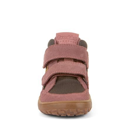 DÍVČÍ BAREFOOT BOTY TEX AUTUMN GRAY/PINK FRODDO G3110266-17