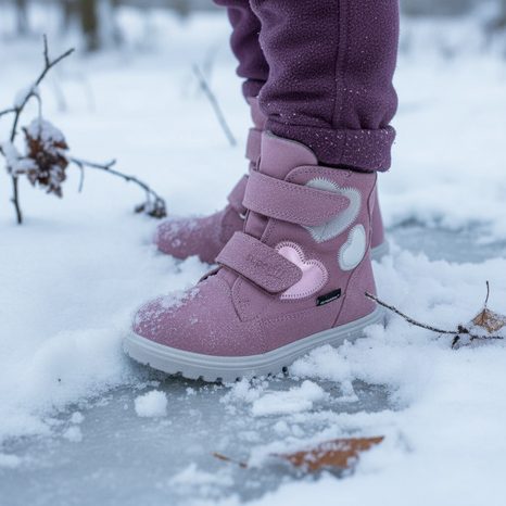 DÍVČÍ ZIMNÍ BOTY SPIRIT PURPLE/PINK SYMPATEX, SUPERFIT, 1-000901-8500