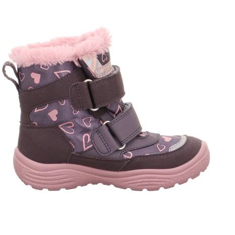 DÍVČÍ ZIMNÍ BOTY CRYSTAL PURPLE/PINK GORE-TEX, SUPERFIT,1-009091-8510