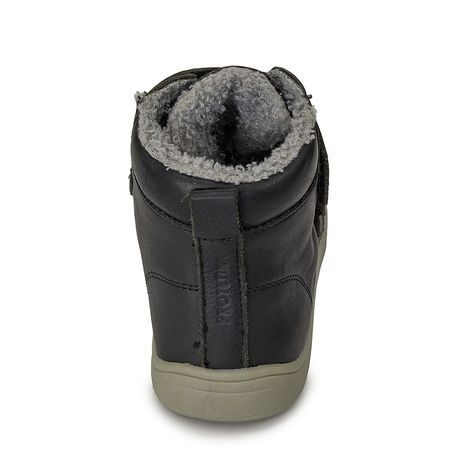 CHLAPECKÉ ZIMNÍ BAREFOOT BOTY DARYK BLACK, PRO-TEX, PROTETIKA, ČERNÁ