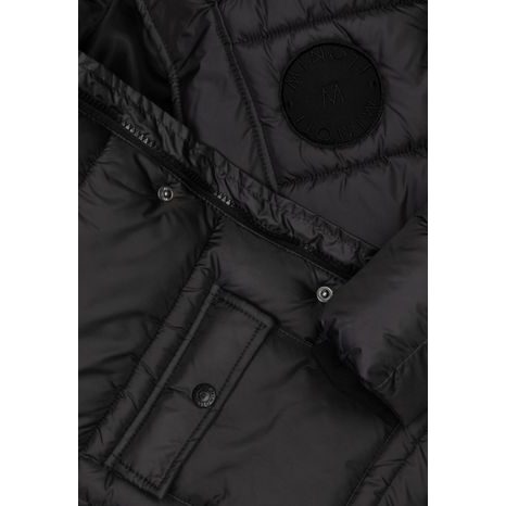 PALTON DIN NAILON PENTRU BĂIEȚI PUFFA, MINOTI, 11COAT 11, NEGRU