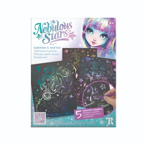 NEBULOUS STARS SEŠKRABÁVACÍ SET 5 DESTIČEK, NEBULOUS STARS, W051670