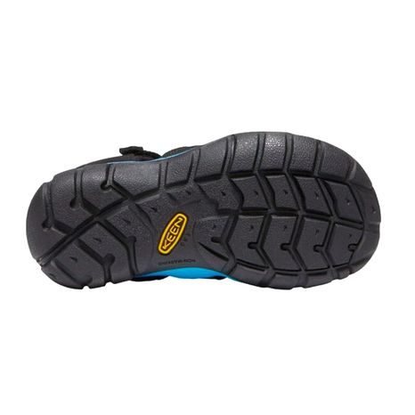 DĚTSKÉ SANDÁLY SEACAMP II CNX, BLACK/KEEN YELLOW, KEEN, 1025141/1025128/1025108, ČERNÁ