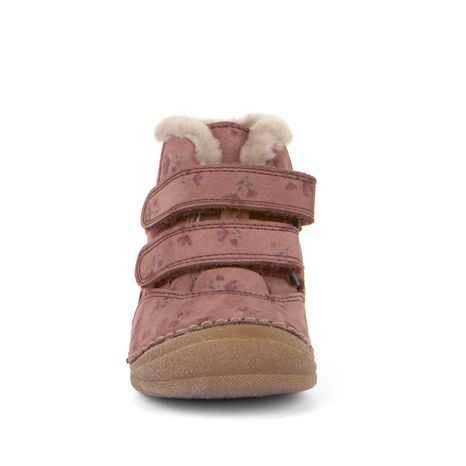 DÍVČÍ ZIMNÍ BOTY FLEXIBLE PAIX UP WINTER FLOWERS, FRODDO, G2110143-14, RŮŽOVÁ