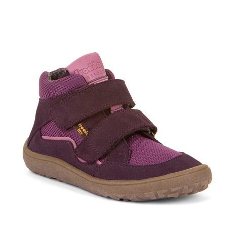 Dívčí barefoot boty TEX AUTUMN Purple Froddo G3110254-7 - fialová