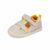 Sandale barefoot pentru copii LONA BASICA BEIGE Y AMARILLO Biomecanics 262191-C891