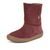 Dievčenská zimná barefoot obuv TEX SUEDE Bordeaux, Froddo, G3160238-1, červená
