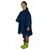 poncho PVC neonová, Pidilidi, PL0066-04, modrá