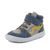 Detské celoročné členkové barefoot topánky TEX GO GREY/BLUE Froddo G3110265