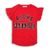 Tričko dívčí s krátkým rukávem, Minoti, KG TEE 23, červená