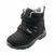 gyermek téli csizma, bugga, b00151-10, fekete