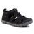 Detské sandále SEACAMP II CNX, BLACK / STEEL GREY, keen, 1020690,1020670, čierna