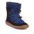 Băieți ghete barefoot de iarnă TEX TRACK WOOL Dark Blue Froddo G3160251