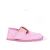 Papuci Barefoot pentru fete Pegres, BF01 textil, roz