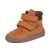 Dětské zimní barefoot boty ZERU TEX Cognac, Froddo, G2110150-3, hnědá