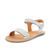 Sandale barefoot pentru fete FLEXY LIA Silver Froddo G3150264-27
