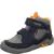 Detské celoročné členkové tenisky Superfit barefit TRACE GTX Green/Orange 1-006042-8010