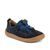 Gyerek barefoot bőr tornacipő TREKK DARK BLUE Froddo G3130293