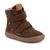 Chlapčenské zimné barefoot topánky TEX WINTER Dark Brown Froddo G3160247-17
