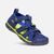 Dětské sandály SEACAMP II CNX, BLUE DEPTHS/CHARTREUSE, keen, 1022993/1022978/1022939, modrá