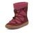 Dívčí zimní barefoot boty TEX TRACK WOOL Bordeaux+ G3160251-7