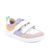 Dievčenské barefoot textilné tenisky LOOP WHITE/LILA Froddo G3130282-8
