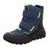 Chlapčenské zimné topánky ROCKET Blau/Light Green Gore-Tex, Superfit,1-000402-8010
