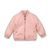 Jachetă bombardier pentru fete, Minoti, SUPER 1, roz