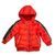 Kabát fiúk téli puha, minoti, szörny 2, piros