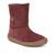 Dívčí zimní barefoot boty TEX SUEDE Bordeaux, Froddo, G3160238-1, červená