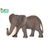 E - Figurka Slon africký 16cm, Atlas, W101804