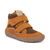 Dětské barefoot boty TEX AUTUMN Cognac Froddo G3110254-14 - hnědá