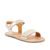 Dievčenské barefoot sandále FLEXY LIA Gold Shine Froddo G3150264-10
