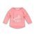Póló lányok hosszú ujjú, minoti, gdip 14, rózsaszín