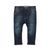 Nohavice chlapčenské džínsové s elastanom a farebným prešívaním, Minoti, ALLSTAR 9, tmavě modrá