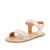 Sandale barefoot pentru fete FLEXY LIA Gold Shine Froddo G3150264-10
