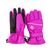 zimné prstové rukavice, Pidilidi, PD0999, růžová