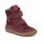 Dívčí zimní barefoot boty TEX WINTER Bordeaux, Froddo, G3160233-7, červená