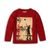 Tričko chlapčenské s dlhým rukávom, Minoti, BW LTEE 14, červená