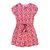 Salopete scurte pentru fetițe, Minoti, Pop 7, roz