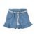 Pantaloni scurți cu volane, Minoti, Lemdrop 6, albastru
